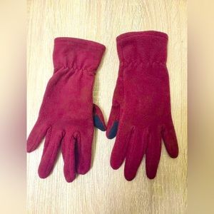 Burgundy / Red Gloves - Winter